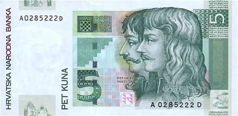 5 kuna lice